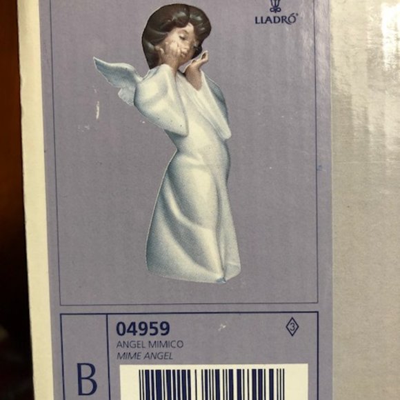 Lladro Angels: Mime Angel / Angel Dreaming - Picture 5 of 11